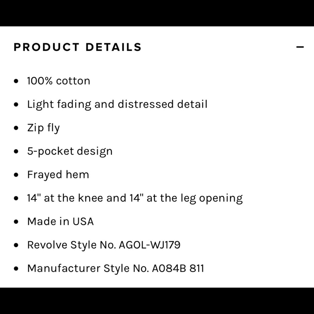 Agolde Cherie High Rise Straight Jeans in Merit Size 24 - Picture 7 of 9